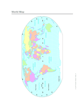 Full Color World Map