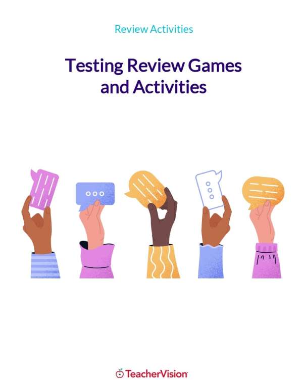 Test Review Games and Activities